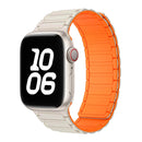 Magnetic Loop For Apple Watch Bands 44mm 40mm 49mm 45mm 41mm 38mm Silicone Bracelet iWatch Series11 10 9 8 7 6 Se ultra 3 strap