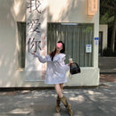 French Romantic Style Off-shoulder Ruffle Dress For Women