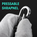 4Pcs Carabiner Clip Keychain Metal Carabiner Shape Key Ring Keyring Key Holder Clips Hook Holder Organizer for Car Keys Finder f