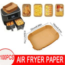 Air Fryer Disposable Paper Parchment Wood Pulp Steamer Cheesecake Air Fryer Accessories Baking Paper for Air Fryer