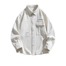 Fashion Loose Oversized Cardigan Long Sleeve Shirt Men