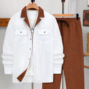 Creative Men's Casual Suit Coat Set