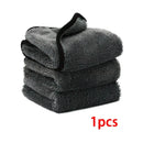 1200GSM/600GSM Microfiber Car Cleaning Towel Double-Sided Super Absorbent Car Wash Cleaning Cloth Scratch Proof Soft Lint Towels