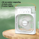 Humidifier Cooler Fan 3 Gear Air Conditioner Cooler Portable USB Chargeable Desktop Spray Fans For Office Dormitory Room Cooling