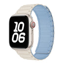 Silicone Strap for Apple Watch 46mm 42mm 49mm 44mm 40mm 45mm 41mm Magnetic Band for IWatch Ultra 2 Series 10 9 8 7 6 SE 5 4 3