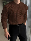 Autumn And Winter New Warm Thick Needle Turtleneck Sweater Men