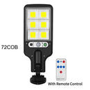 Garage Door Street Lights Outdoor Wireless Induction Solar Wall Lamp Motion Sensor with 3 Lighting Modes Garden Patio Path Yard