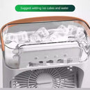 Humidifier Cooler Fan 3 Gear Air Conditioner Cooler Portable USB Chargeable Desktop Spray Fans For Office Dormitory Room Cooling