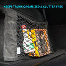 Car Back Rear Trunk Seat Elastic String Net Magic Sticker Storage Box Organizer In the Trunk Auto Accesorios Interior Car Gadget