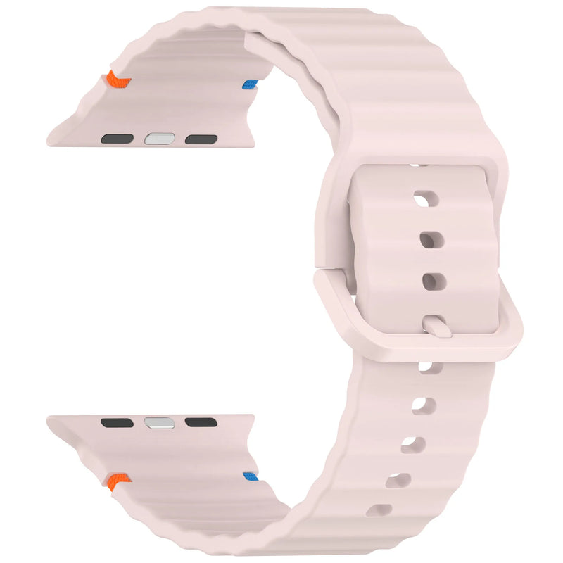 Silicone Strap for Apple watch Ultra Band 49mm 46mm 45mm 42mm 44mm 40mm 41mm correa bracelet belt iWatch series 10 9 8 6 7 5 SE