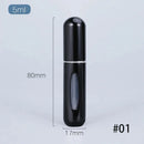 1/5/10PCS 5ml Portable Perfume Atomizer Mini Perfume Bottle Sample Spray Bottling Dispenser Cosmetics Travel Container