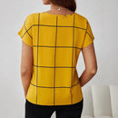 Korean-style Loose Casual Striped Printed Fashionable Top