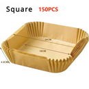 50pcs/set Disposable Air Fryer Paper Liner Oil-proof Water-proof Airfryer Disposable Cooking Paper Trays Baking Paper